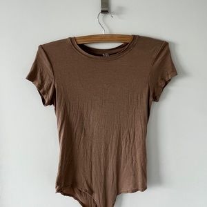Brown Bodysuit